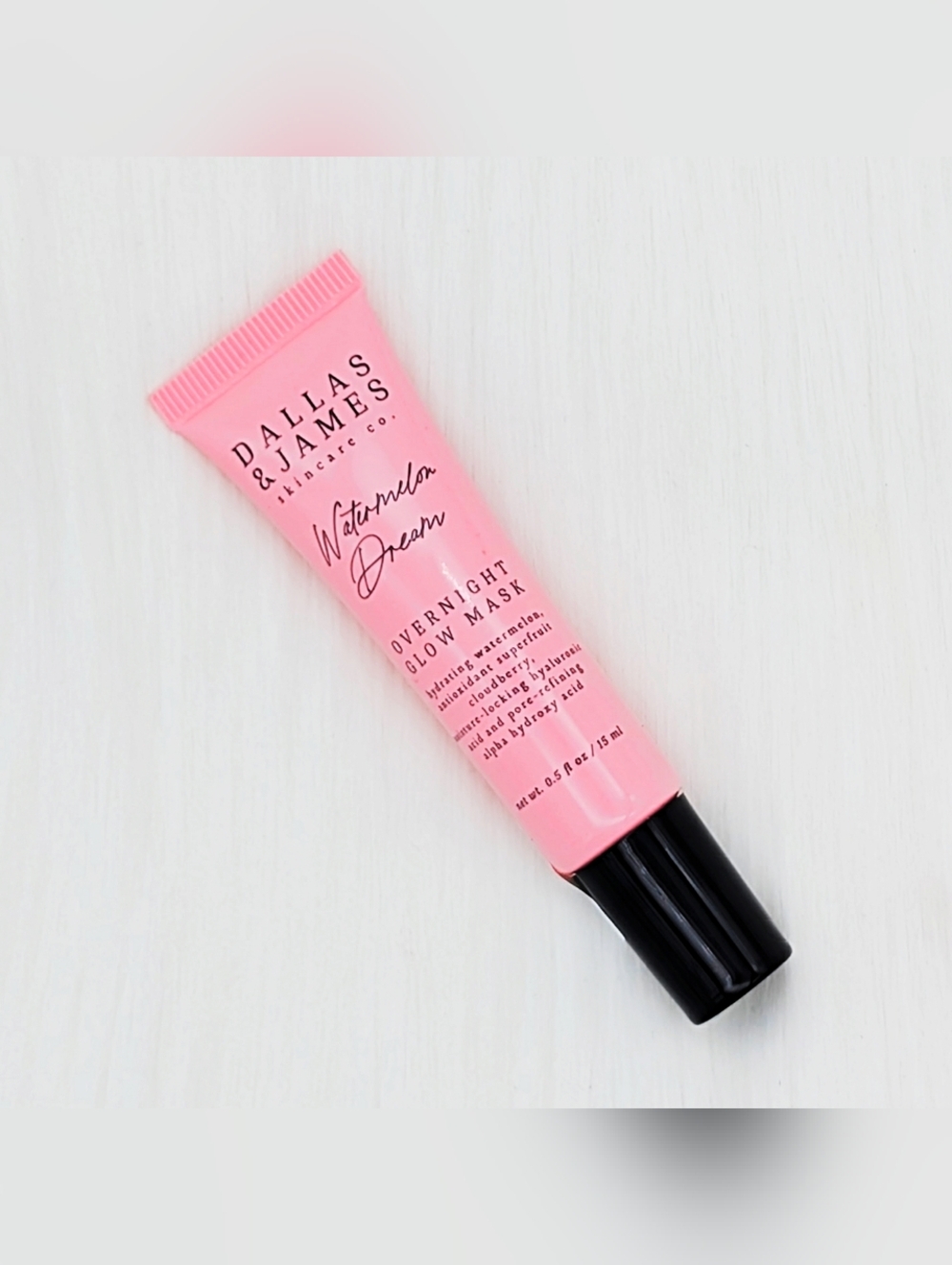 🔴 DALLAS & JAMES Watermelon Dream Overnight Glow Mask - Travel Size